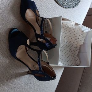 Alex Marie navy blue dress shoes size 8.5